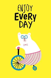 Блокнот Like. Enjoy every day (yellow) (А5), 64 стр.