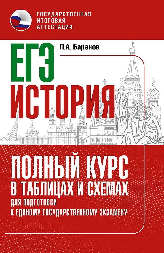 Книга ЕГЭ. История. Полный курс в таблицах и схемах для подготовки к ЕГЭ (Пётр Баранов) — 1