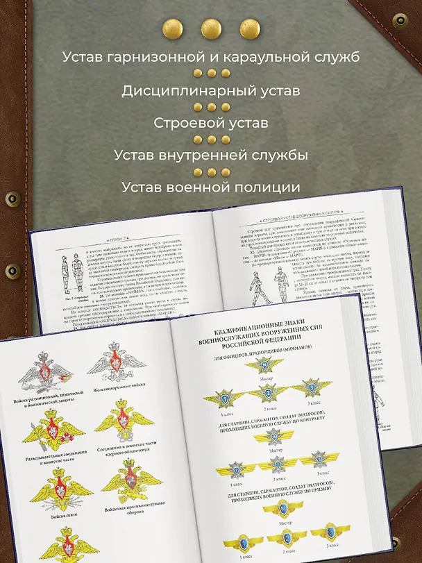 Книга Общевоинские уставы Вооруженных Сил Российской Федерации и Устав военной полиции с воинскими символами и военными праздниками () — 6