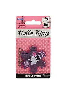 Световозвращающая подвеска Coreflect Hello Kitty снежинка фиолетовый (51204)
