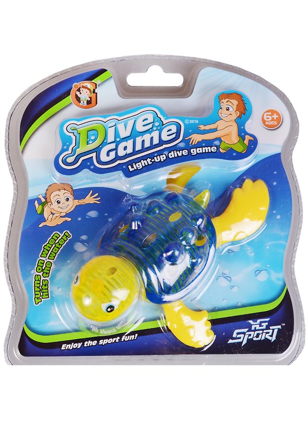 Игрушка Игры с водой Плавающая черепашка с подсветкой (YG48S) (упаковка) (3+) 2621751 — 1