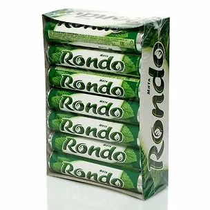 Мятные конфеты с сахаром Rondo Мята, 30г 3009281