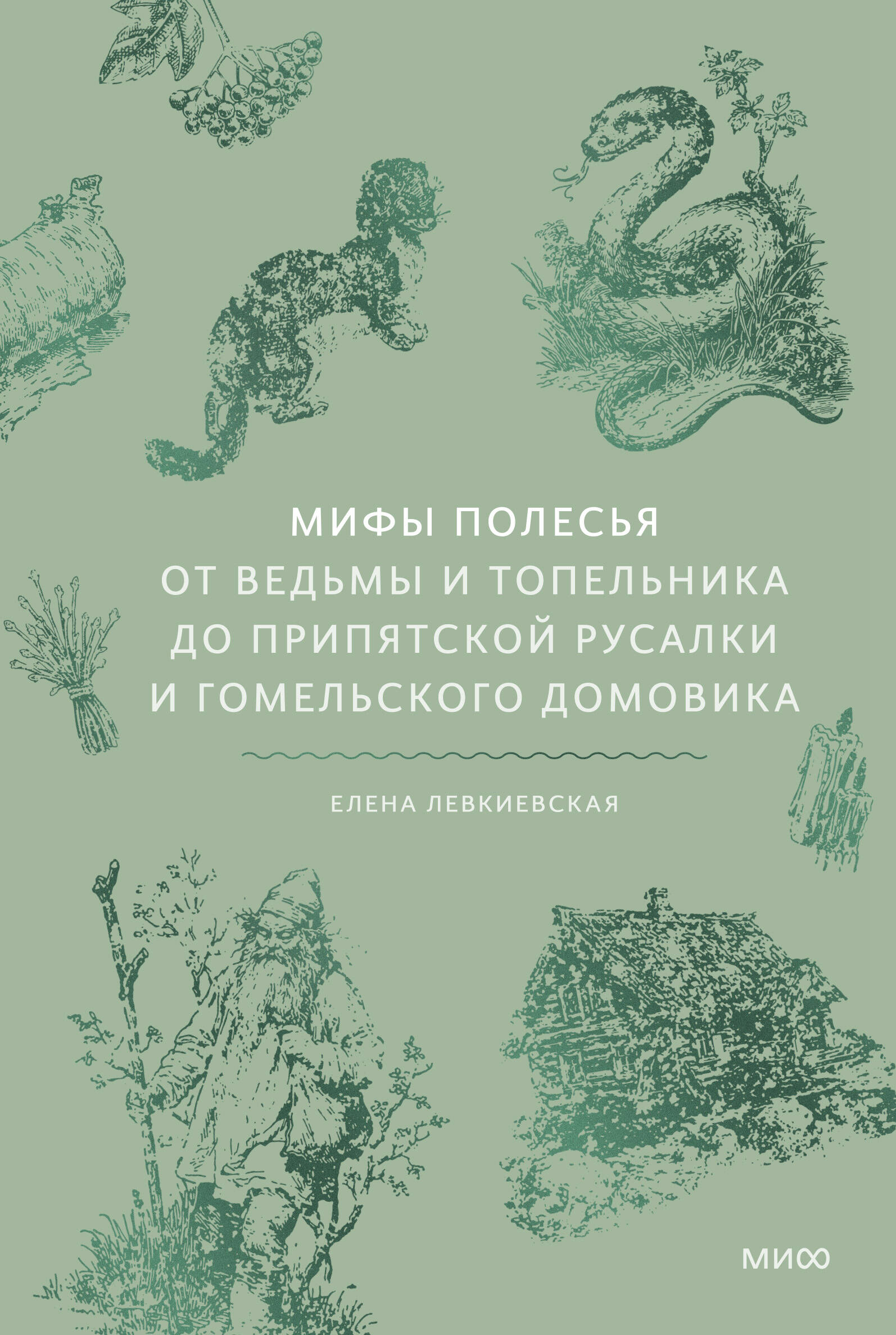 Обложка книги «Мифы Полесья. От ведьмы и топельника до припятской русалки и гомельского домовика»