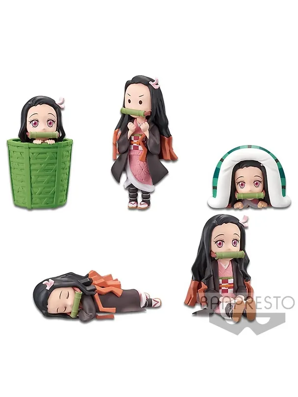 Фигурка Аниме Клинок рассекающий WCF Nezuko Kamado №2  BP17456 (7см) (BNS1354) 3158316 — 1