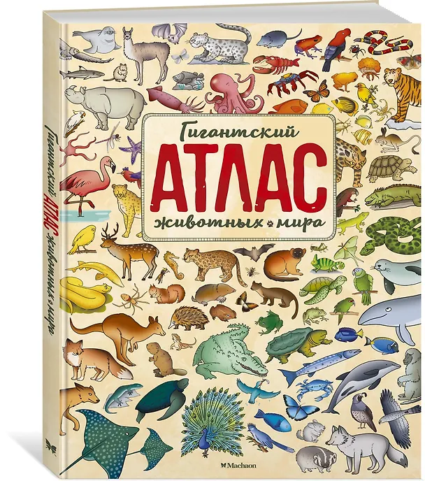 Книга Гигантский атлас животных мира (Паола Гримальди) — 2
