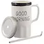 Кружка с крышкой и трубочкой Good Morning (керамика) (400мл) — 2619255 — 2