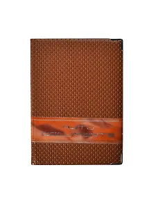 Обложка для автодокументов "Перфорация" иск.кожа, черная, мет.уголки, Топ-спин