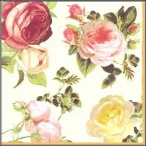 Набор салфеток для декупажа Цветы 1.2 в ассорт. (1/9000023547521)