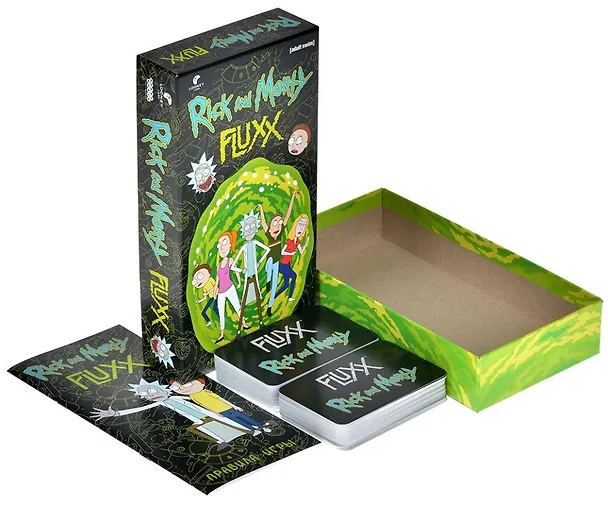 Настольная игра: Fluxx: Рик и Морти 3045660 — 3