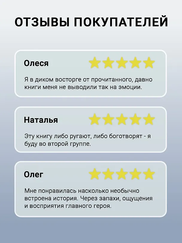 Книга Парфюмер. История одного убийцы (Патрик Зюскинд) — 5
