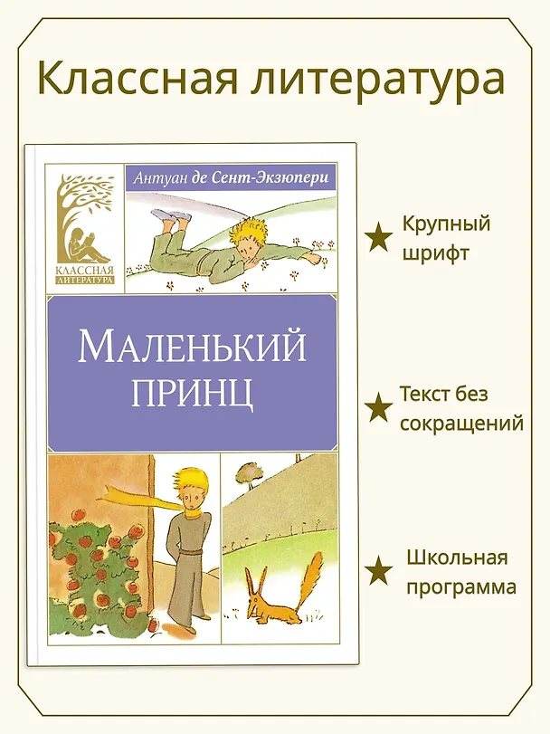 Книга Маленький принц (Антуан де Сент-Экзюпери) — 4