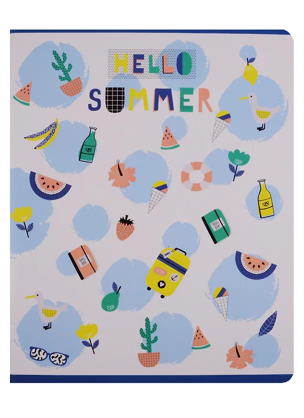 Тетрадь общая «Summer», 48 листов в клетку, А5 - Be Smart 247601 — 3