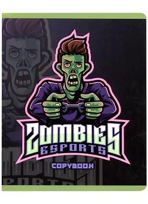 Тетрадь в клетку Listoff, Gamer, 48 листов, в ассортименте 2900980