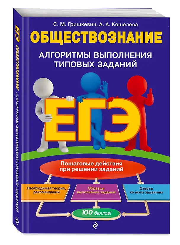 Книга ЕГЭ. Обществознание. Алгоритмы выполнения типовых заданий (Светлана Гришкевич, Анна Кошелева) — 4