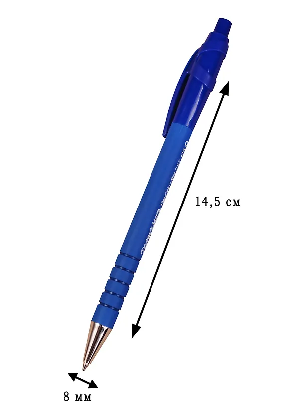 Шариковая ручка синяя автоматическая 0,8 мм, FlexGrip Ultra, Paper Mate 242621 — 2
