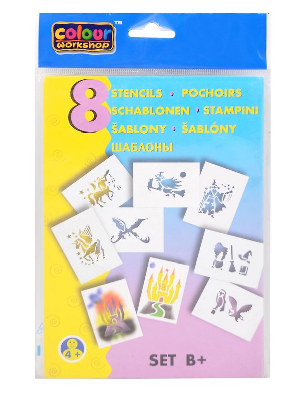 Трафарет для фломастеров «Blopens», тип B+, Centropen 210540 — 1