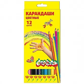 Карандаши цветные Каляка-Маляка, 12 цветов 210482 — 1