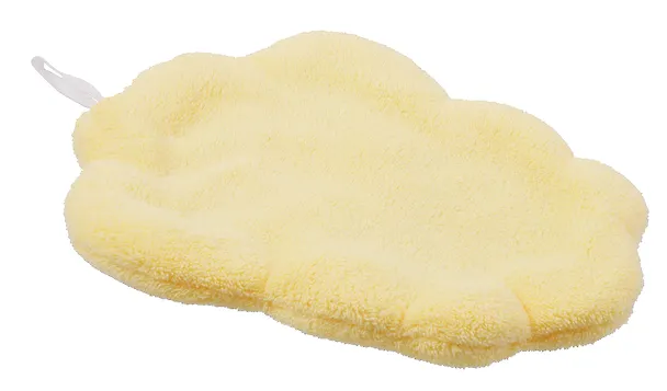 Полотенце Цветок сиреневый (флис) (20х24) (12-towel-202508-4) 3121770 — 4