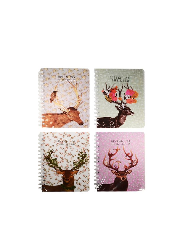 Тетрадь общая «Listen to the deer», 96 листов в клетку, А5 - Hai Bin 239814 — 1