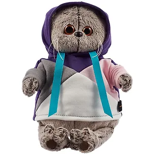 Мягкая игрушка Басик в разноцветной толстовке (19 см) (Ks19-180) 2877615