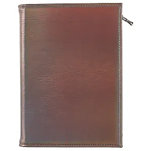 Ежедневник Escalada «Шевро», стальной, недатированный, 96 листов, А5