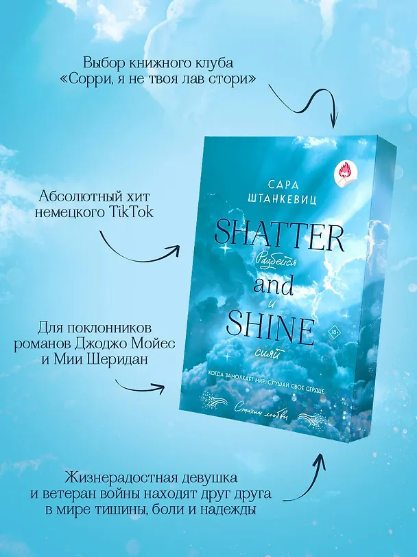 Книга Разбейся и сияй (Сара Штанкевиц) — 7