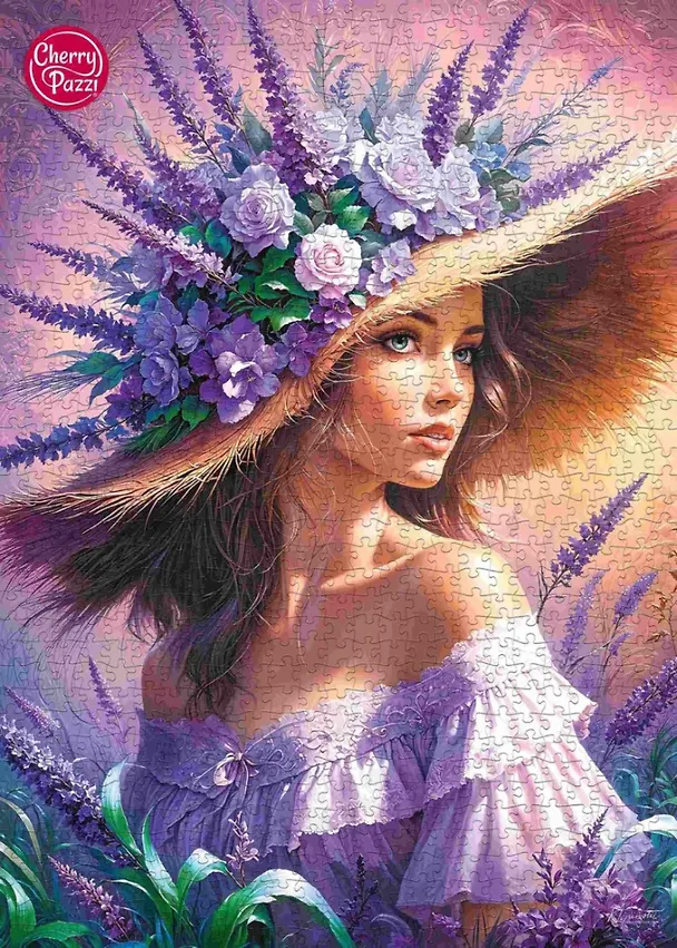 Пазл 1000 дет. Лавандовая муза Cherry PazzI 31094 3096541 — 3