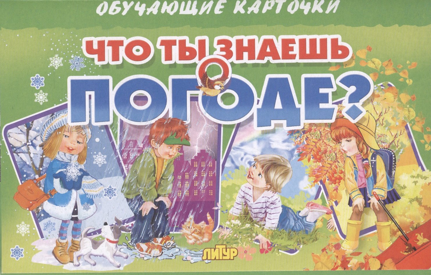 

Что ты знаешь о погоде Обучающие карточки