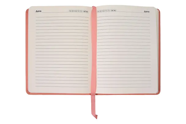 Ежедневник недатированный «Joy Book» А6, персиковый, 136 листов, экокожа, Joy Book 3117175 — 4
