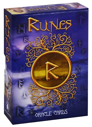 Книга Оракул рун (книга и 24 карты) ()