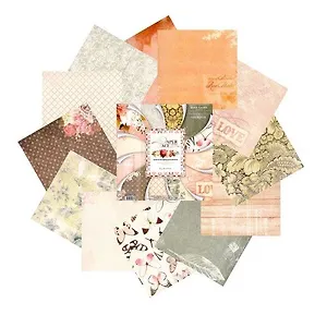 Набор бумаги для скрапбукинга Perfect Craft Нежное пралине 30.5см*30.5см 037-SB