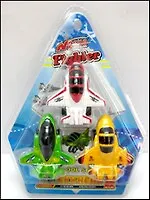 Набор инерционных машинок (самолетики) (3шт) (2819-2) (блистер)