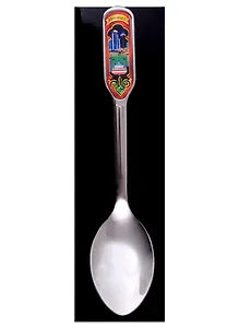 Ложка сувенирная Грозный Сити-Герб (нерж.ст.вст.фольга,вст.цв.красный)