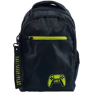 Рюкзак "Быть геймером" 2отд., 41*30*15см, полиэстер, светоотраж.эл-ты, 3 кармана