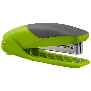 Cтеплер №10 15л "ErgoLine", ярко-салатовый, ErichKrause