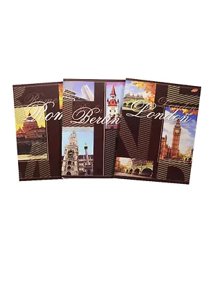 Тетрадь в клетку Academy Style, "Города", А4, 80 листов, в ассортименте 237433