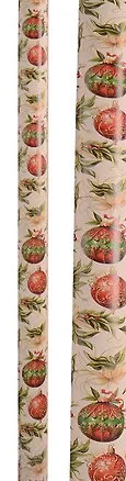 Бумага упаковочная 70*100см "Christmas balls" НГ, мел., инд.уп. 3067994