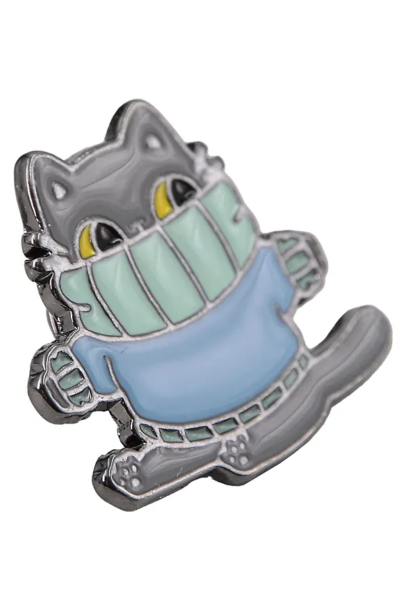 Значок Pin Joy Котик в свитере (металл) (12-08599-927) 2877825 — 4