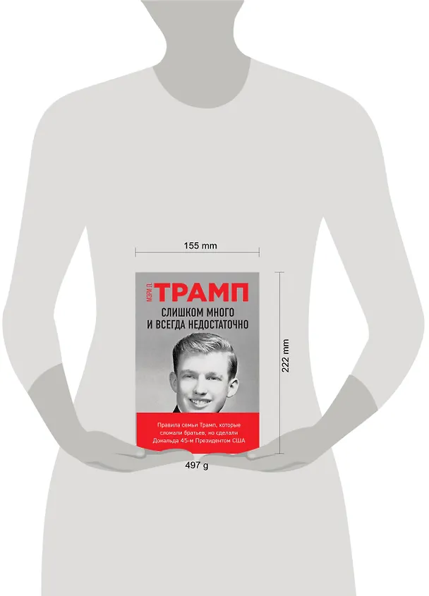 Книга Слишком много и всегда недостаточно. Правила семьи Трамп, которые сломали братьев, но сделали Дональда 45-м Президентом США (Мэри Лия Трамп) — 5