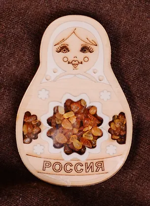 Магнит Москва Матрешка 2586131