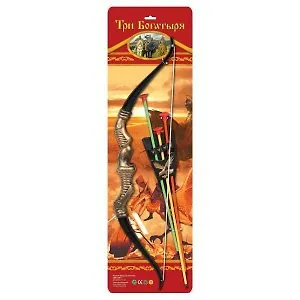 Лук с присосками Три богатыря (B289070-R1) (175083) (упаковка)