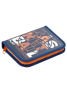 Пенал 1отд. "Basketball" 190*130мм, молния, откидн.планка, мат.ламинация, 3D лак, таблица умножения, инд.уп.