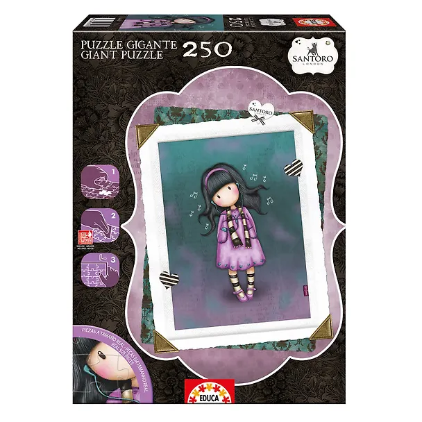 Пазл Educa 250эл. 70*100см Гигантский пазл Горджус 16815 2792319 — 2