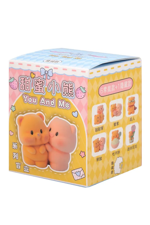 Фигурка Мишки You and Me (7см) (пластик) (Blind Box) (12-191025-I42) 3132998 — 2