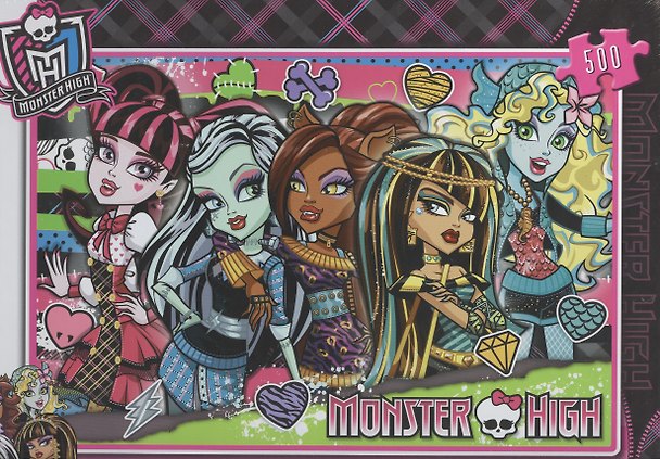 Пазл ClementoniКлементони Monster High 500эл 30119 Странные и шикарные 2378705 — 1