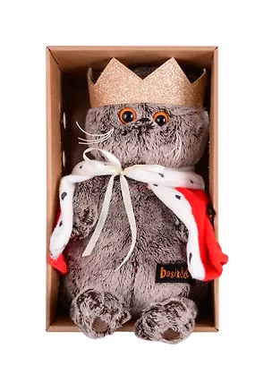 Игрушка мягкая Budi Basa, Басик - царь (22 см) (Ks22-159) 2834872