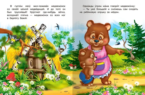 Книга Сказка про медвежонка (Ольга Дмитриева) — 2