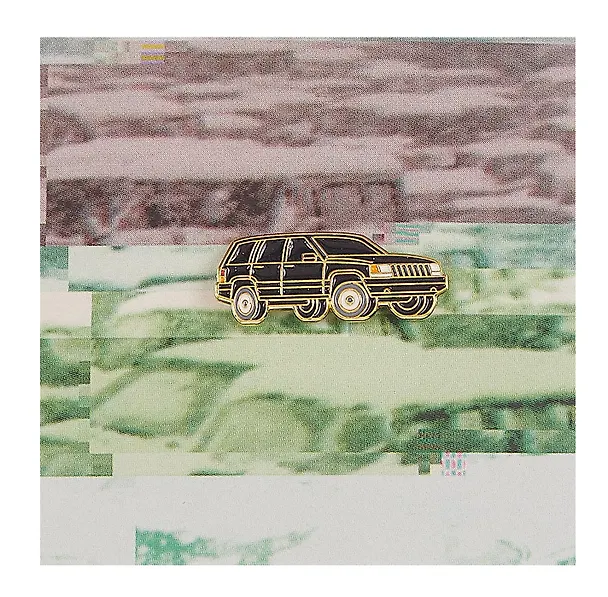 Значок 90е Джип (металл) (4627077843598) 3108897 — 1