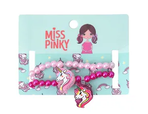 Набор браслетов `MISS PINKY` 2 шт (215877)