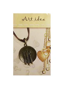 Кулон Столовые приборы (QA-2413) (2,5см) (1шт) (упаковка)